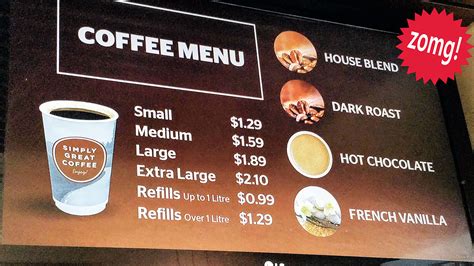 My Coffee Prices